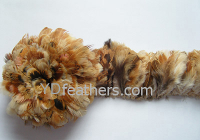 CK-01(Mixed colours,sorted chicken feathers,strung)