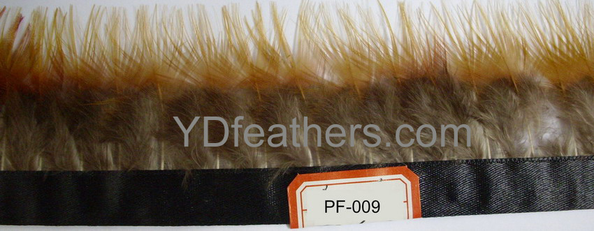 PF-009(Golden pheasant body feather fringe/trimming)