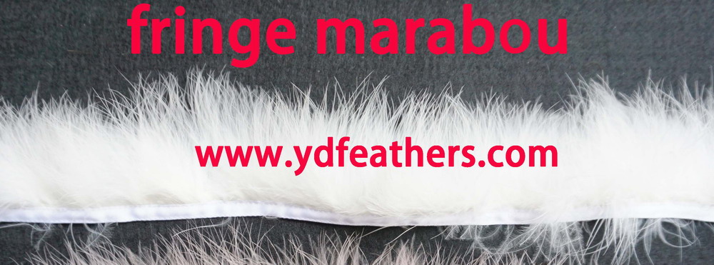 Boneless Marabou Fringe/Trim 4-5cm